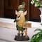 LED Solar Lighted Welcome Gnome Outdoor Garden Statue - 23.75"
